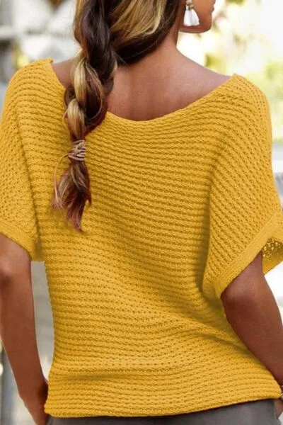 Hazel Blues® |  Short Dolman Sleeve Sweater