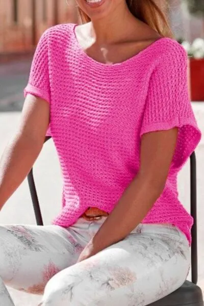 Hazel Blues® |  Short Dolman Sleeve Sweater