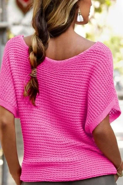 Hazel Blues® |  Short Dolman Sleeve Sweater