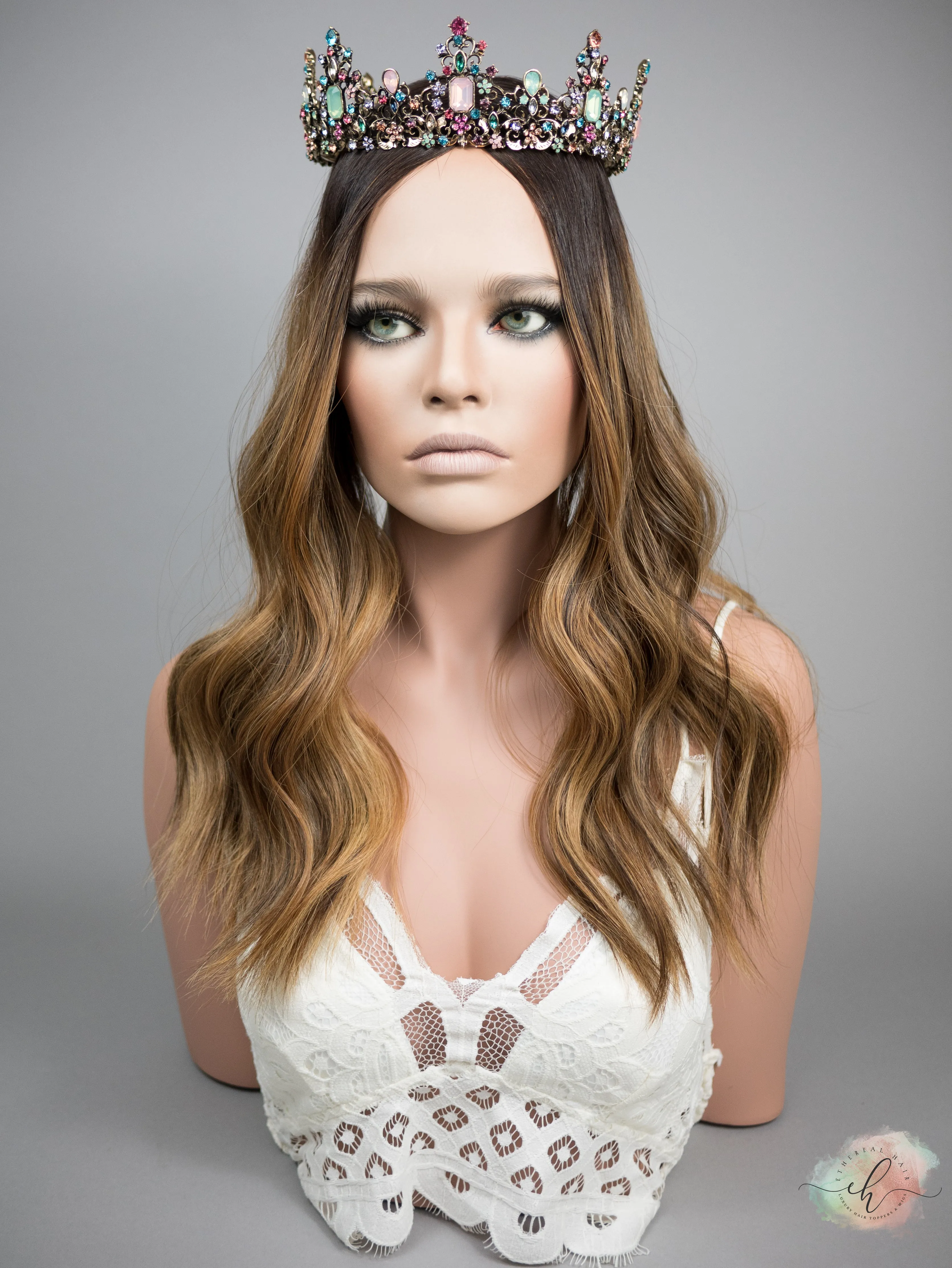 “HAZEL" Premium Topper: Silk Top, 6x7, 21"