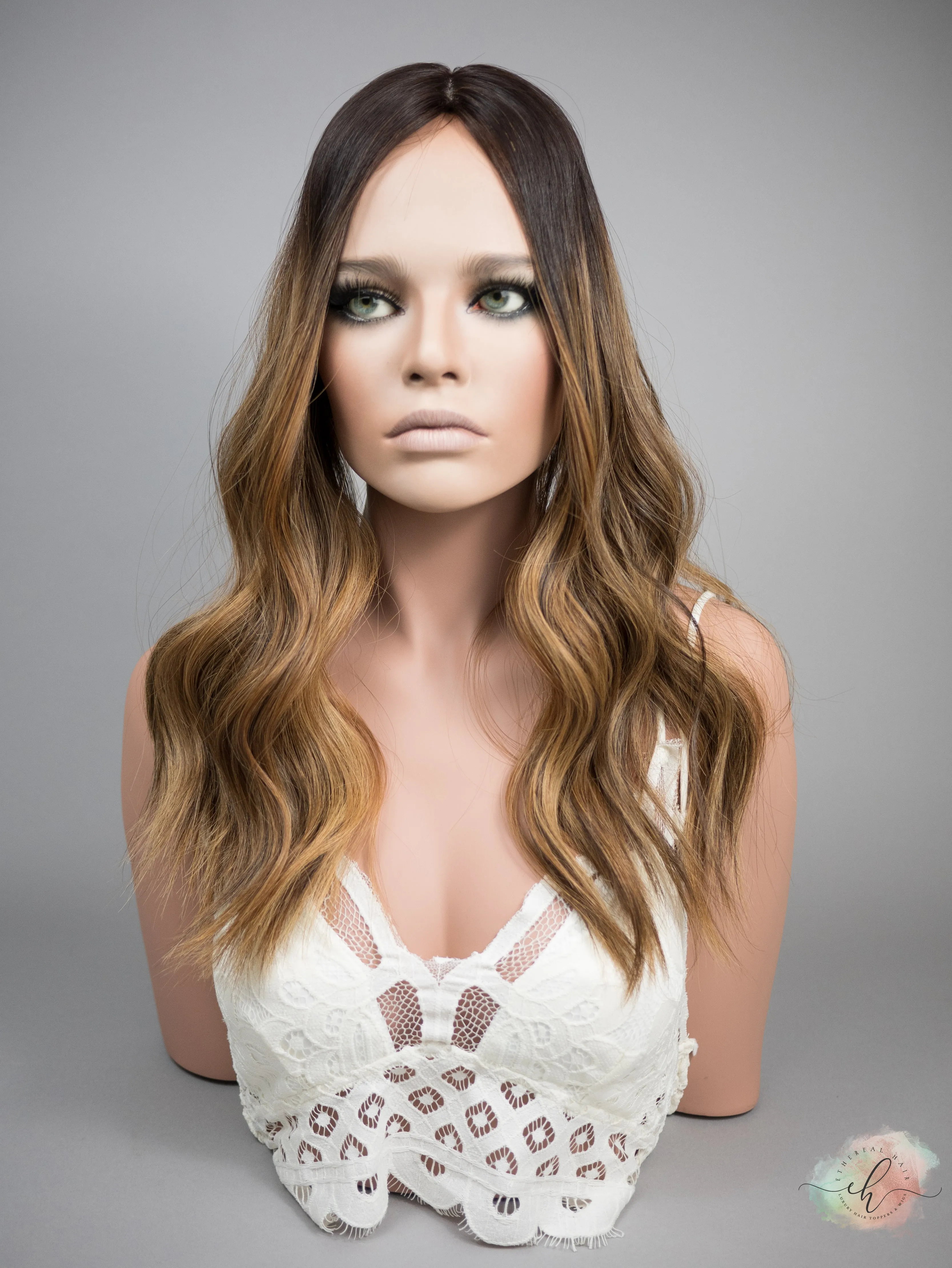 “HAZEL" Premium Topper: Silk Top, 6x7, 21"