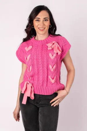 Heidi Cable Knit Top