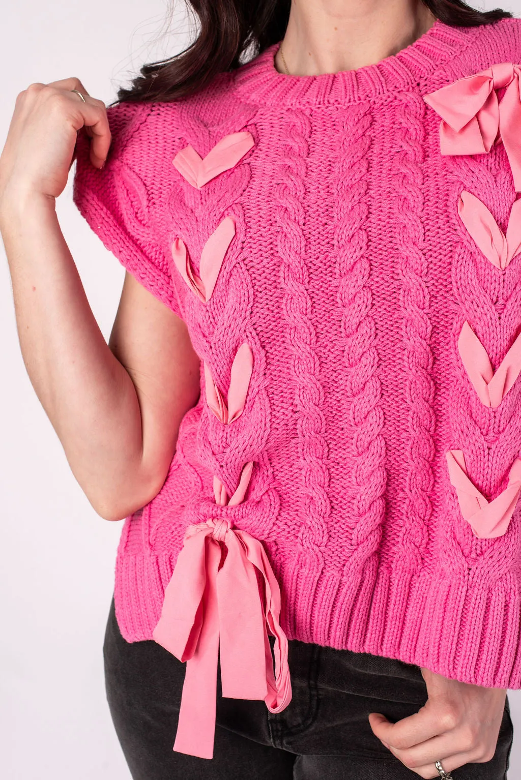 Heidi Cable Knit Top