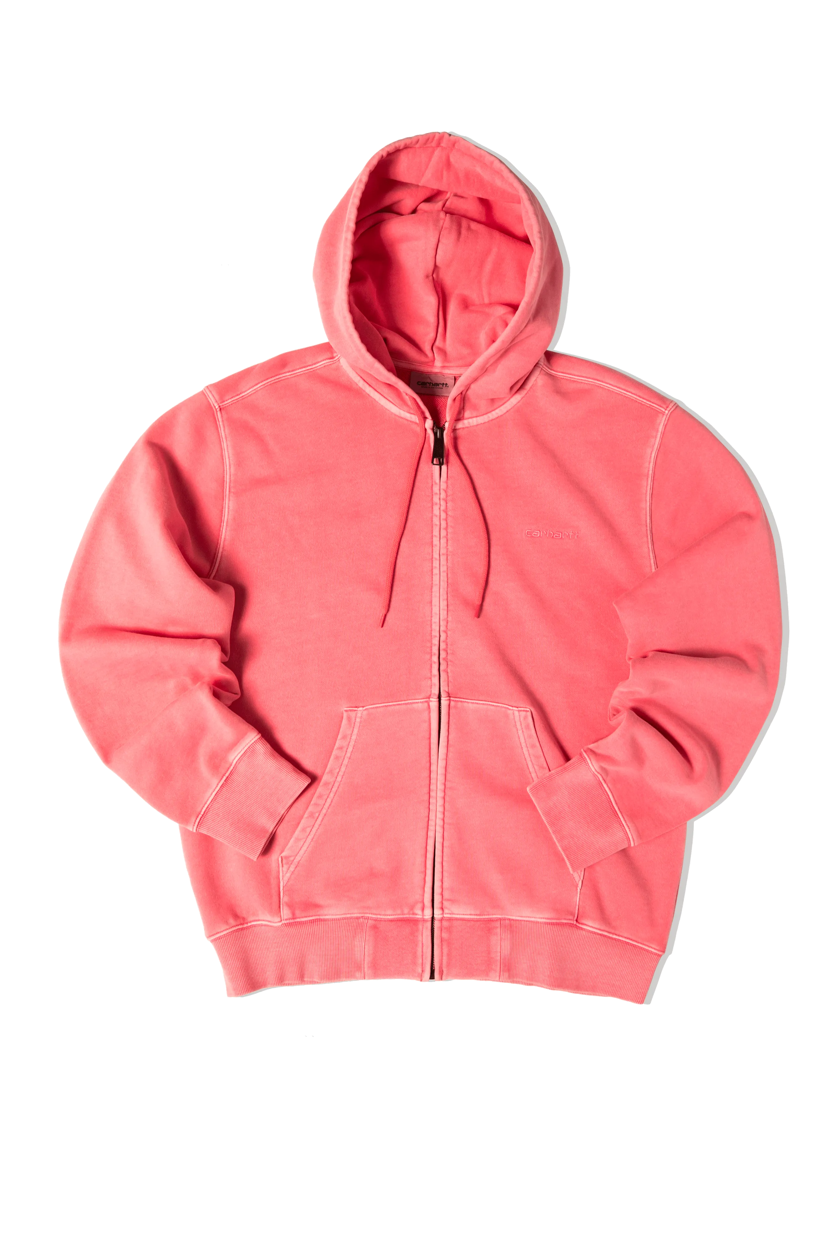Hooded Duster Script Jacket