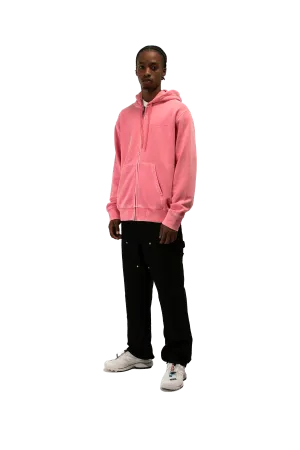 Hooded Duster Script Jacket