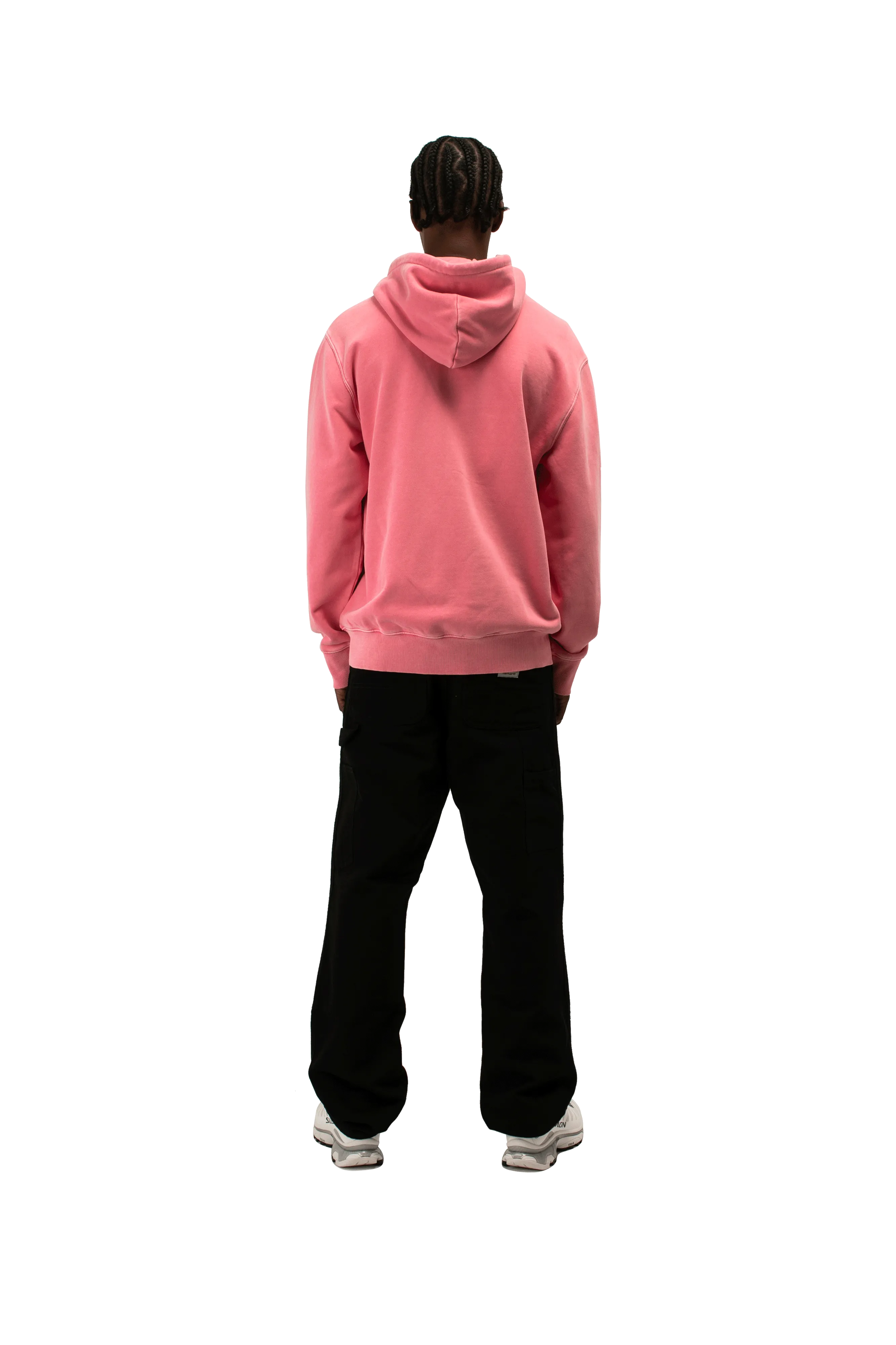 Hooded Duster Script Jacket