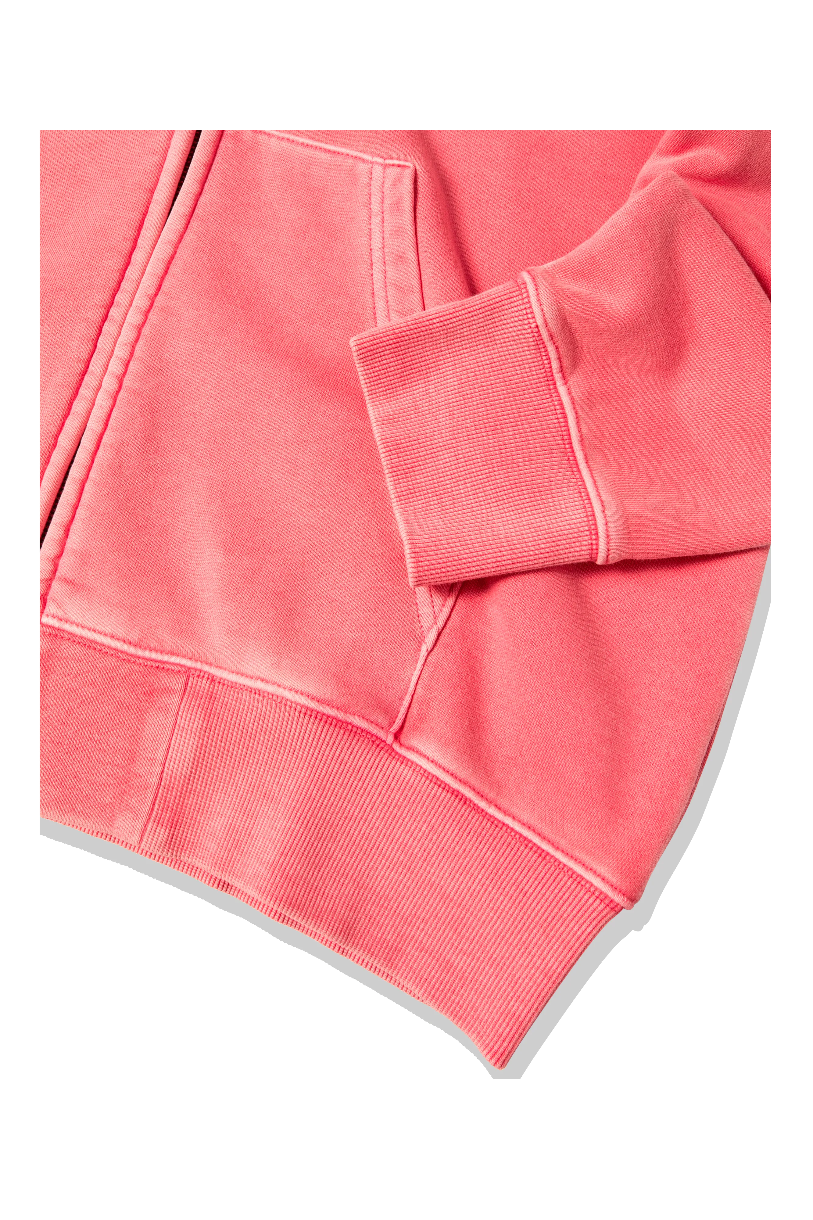 Hooded Duster Script Jacket