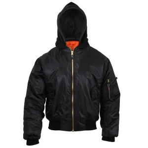 Hooded MA-1 Flight Jacket