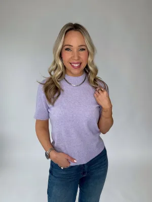 In The Moment Short Sleeve Sweater
