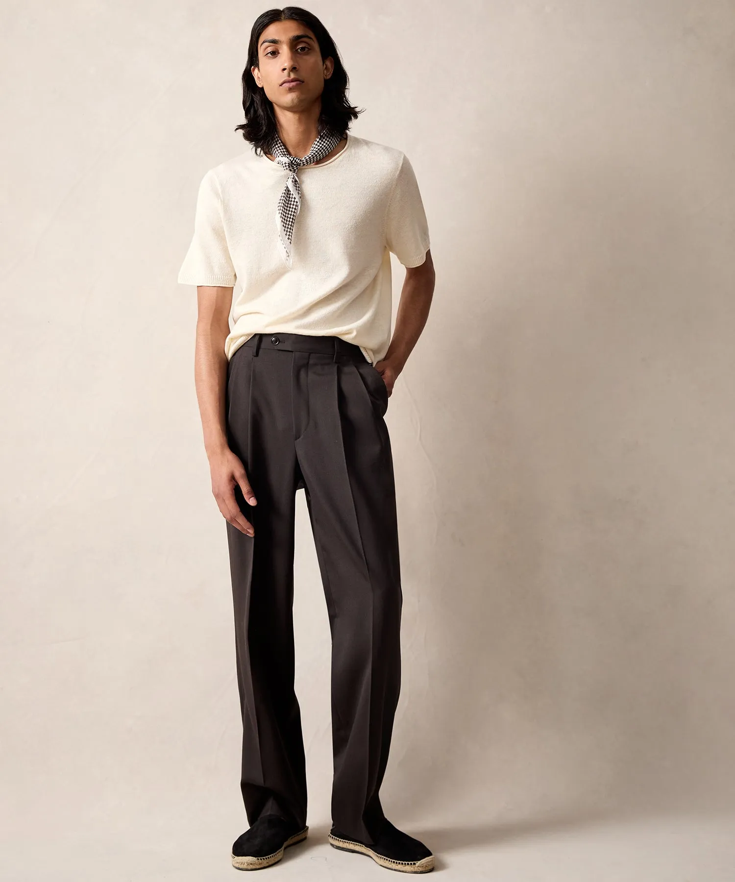 Italian Gabardine Wythe Trouser