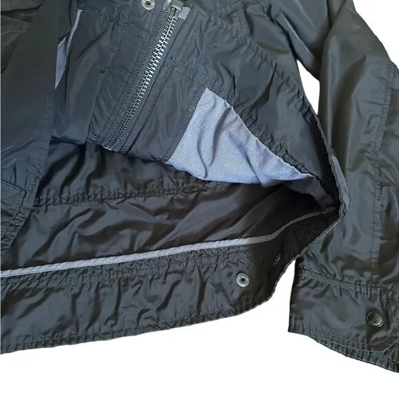 Jack &amp; Jones Utility Black Work Casual Punk Relaxed Fit Jacket