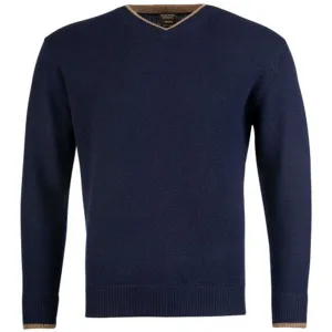 Jack Pyke Ashcombe V-Neck Pullover Navy Blue