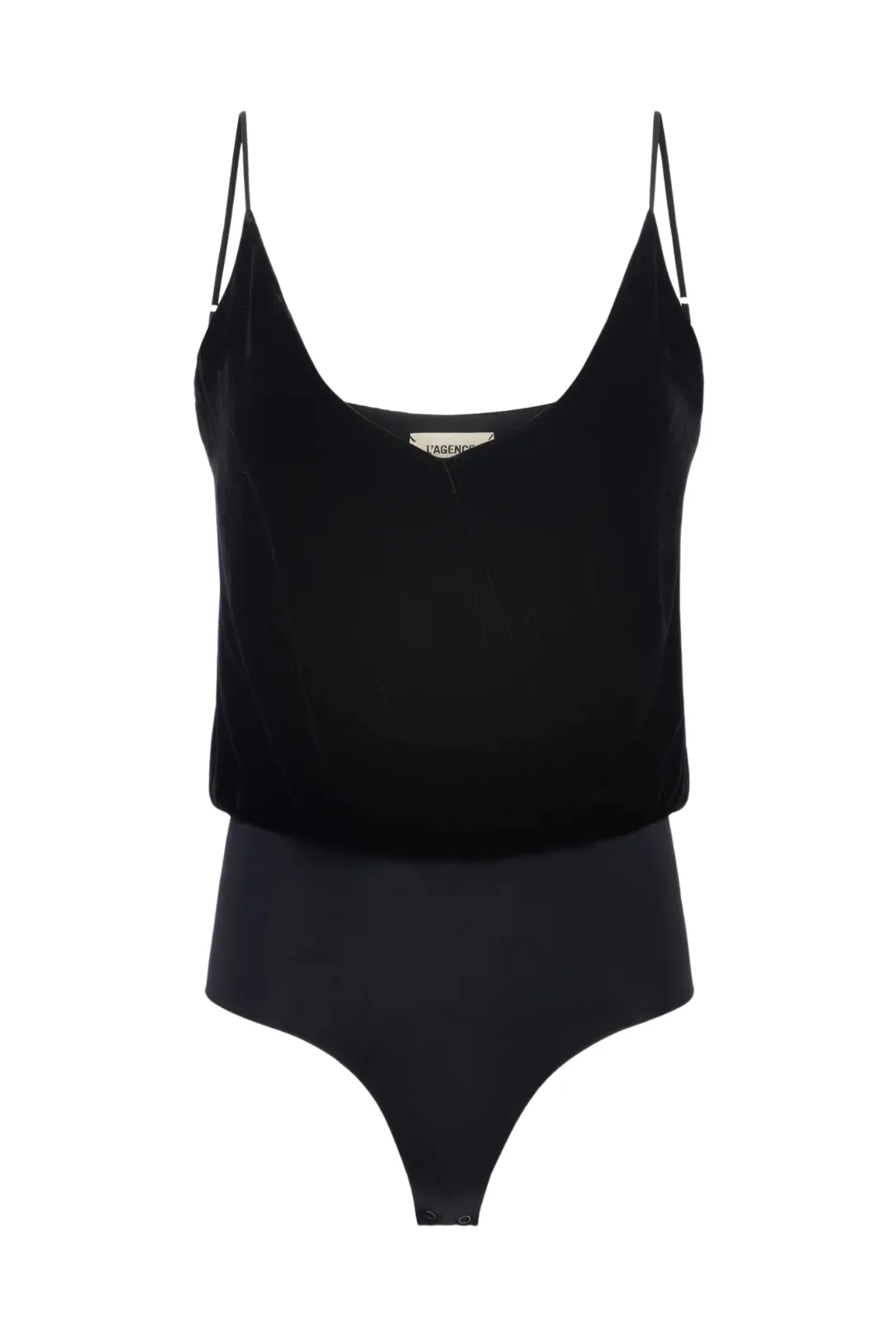 Jaxon Velvet Bodysuit | Black