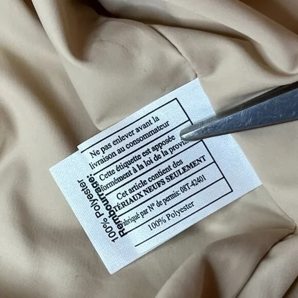 J.Crew Beige Woman's Quilted Chore Barn Field Jacket Sz Lr