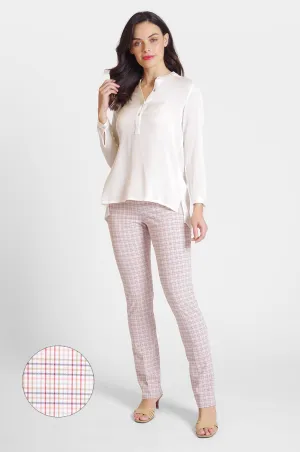 Jezebelle Pant - Seaside Check: FINAL SALE