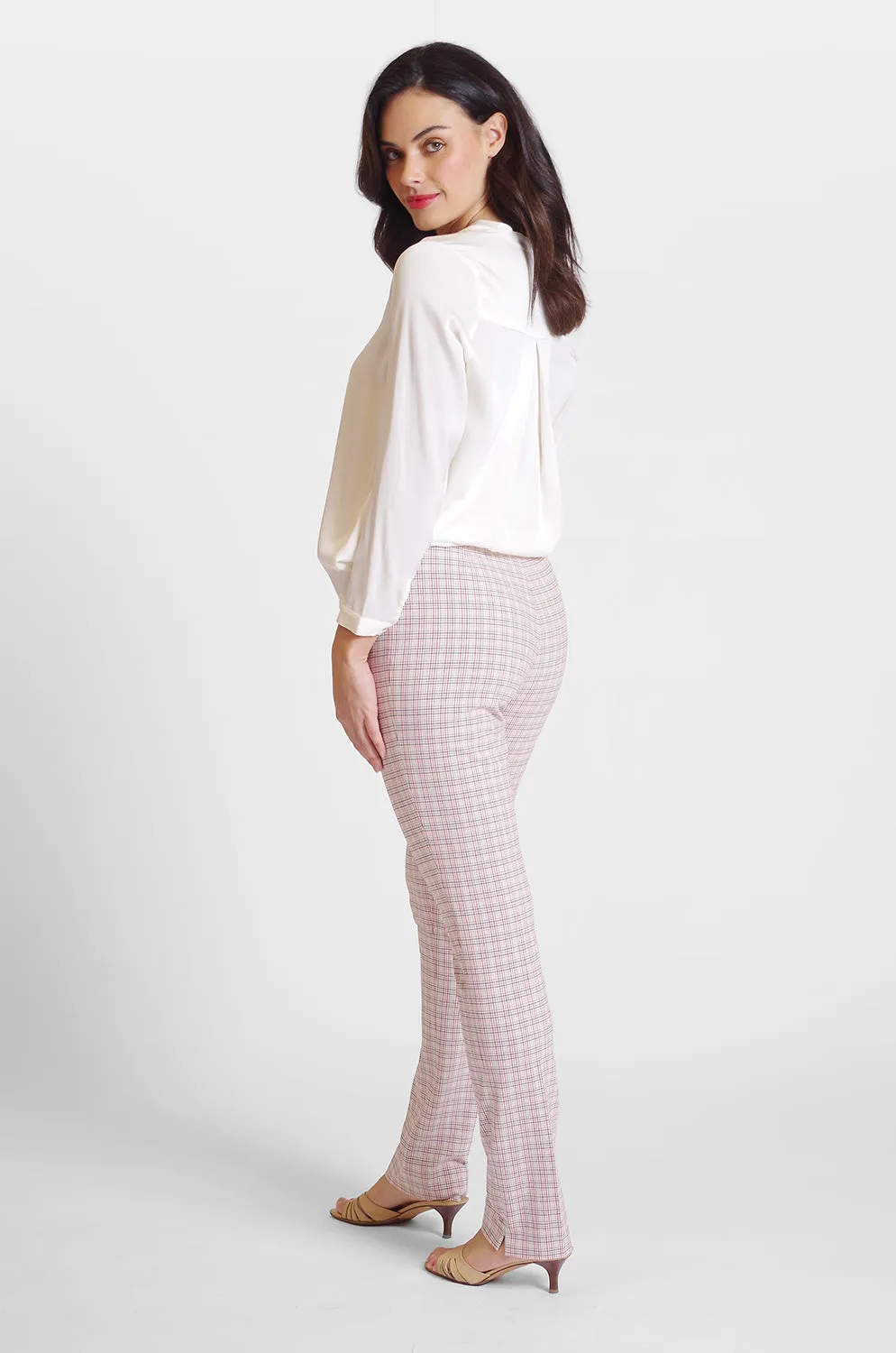 Jezebelle Pant - Seaside Check: FINAL SALE