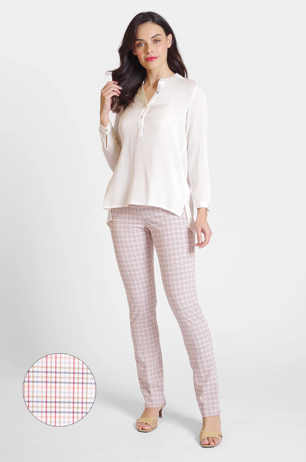 Jezebelle Pant - Seaside Check: FINAL SALE