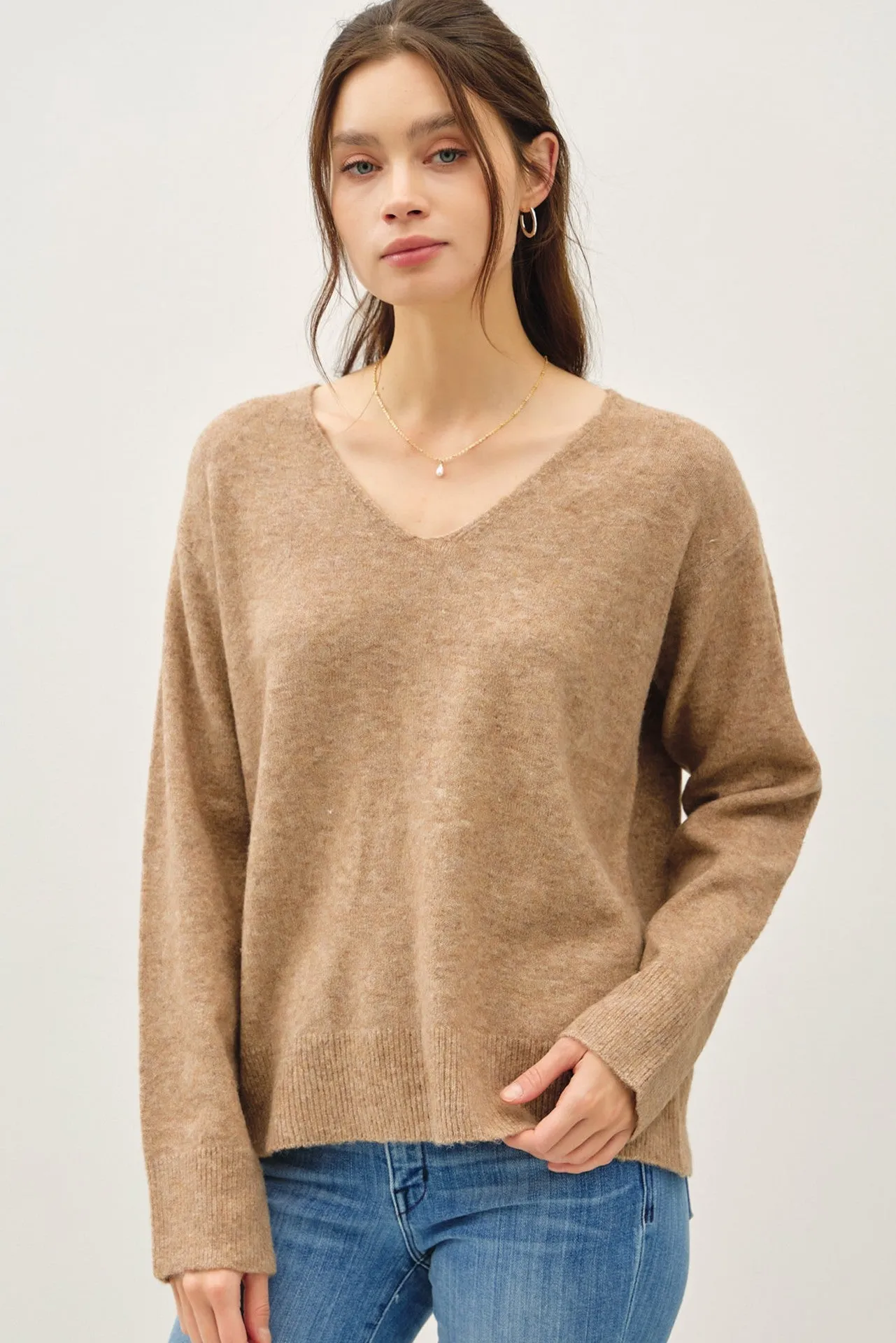 Joanna V Neck Sweater