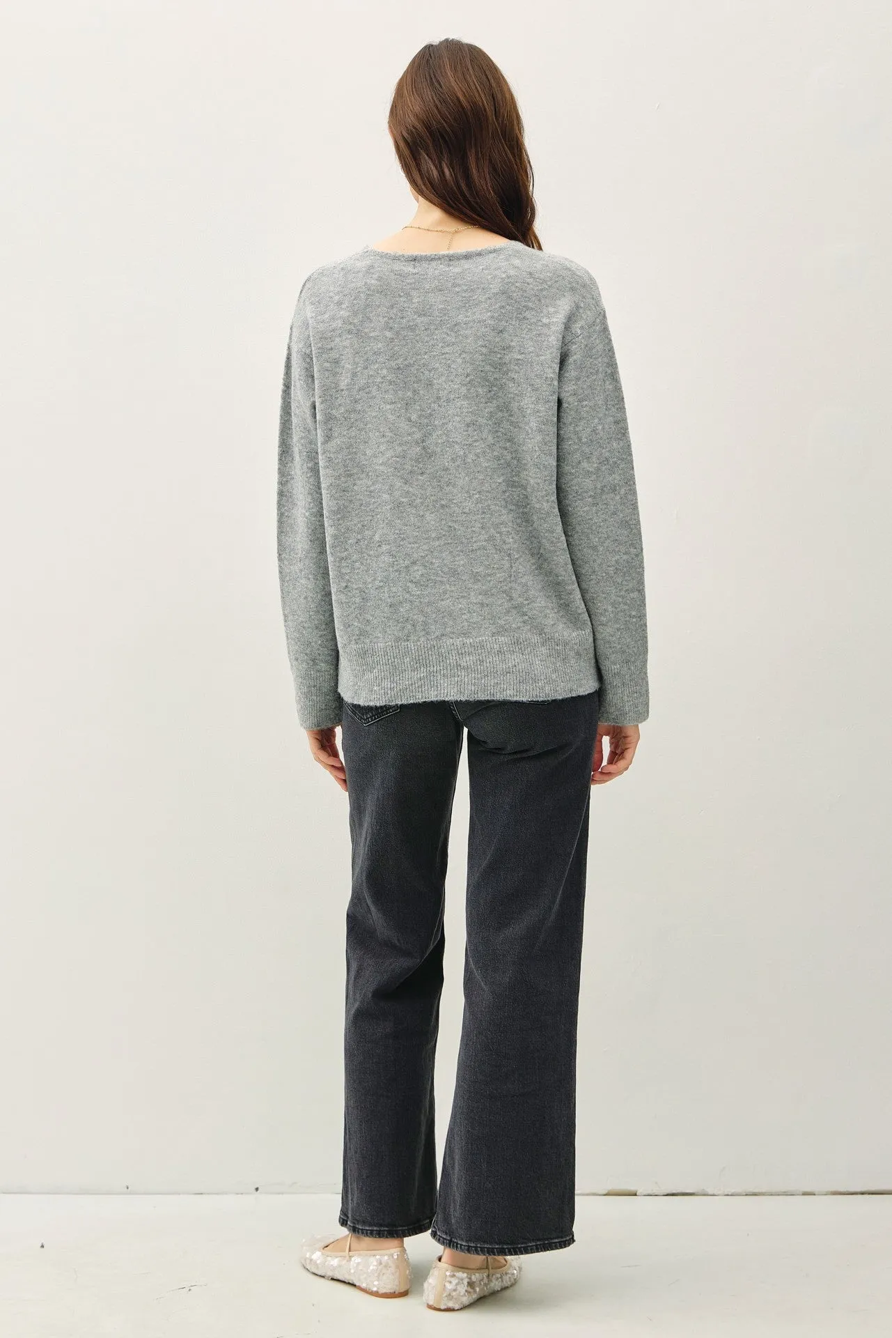 Joanna V Neck Sweater