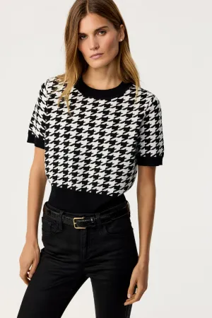 Jules Houndstooth Sweater
