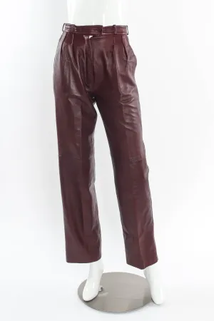 Lambskin Leather Pant