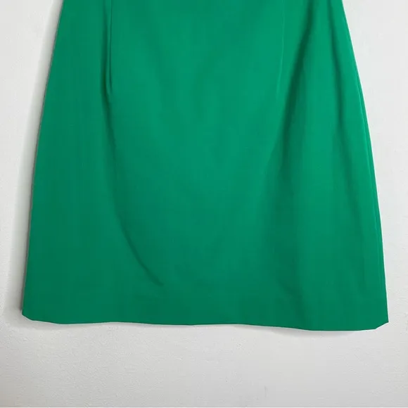 Lilly Pulitzer Arizona Skirt Pleated Slit Front Emerald Green Size 8