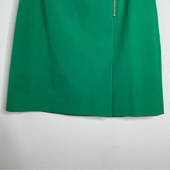 Lilly Pulitzer Arizona Skirt Pleated Slit Front Emerald Green Size 8