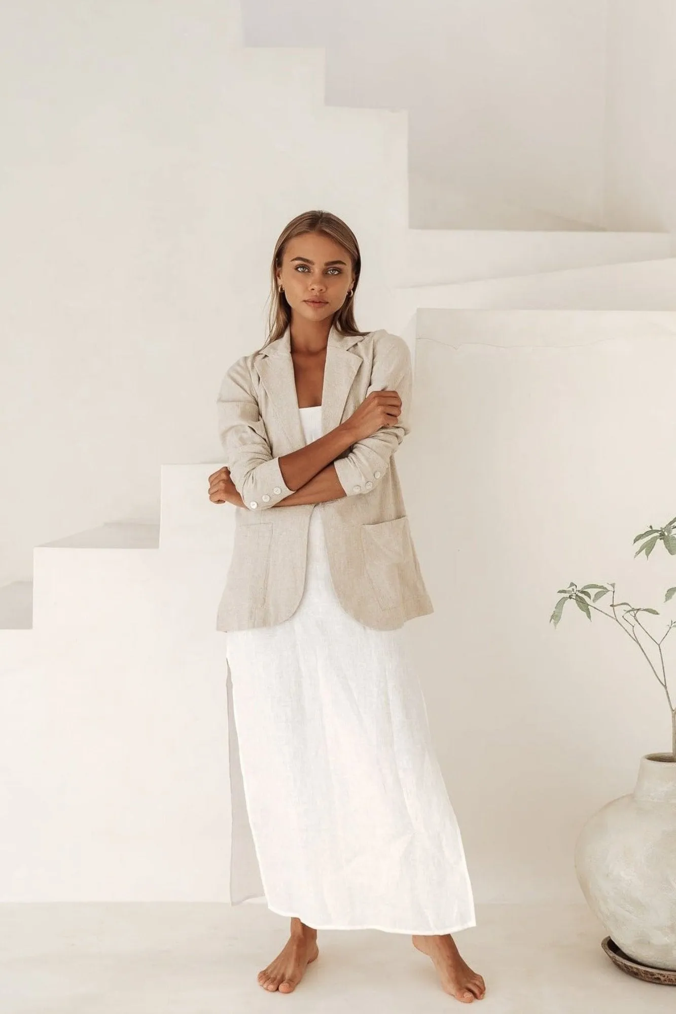 Linen Blazer