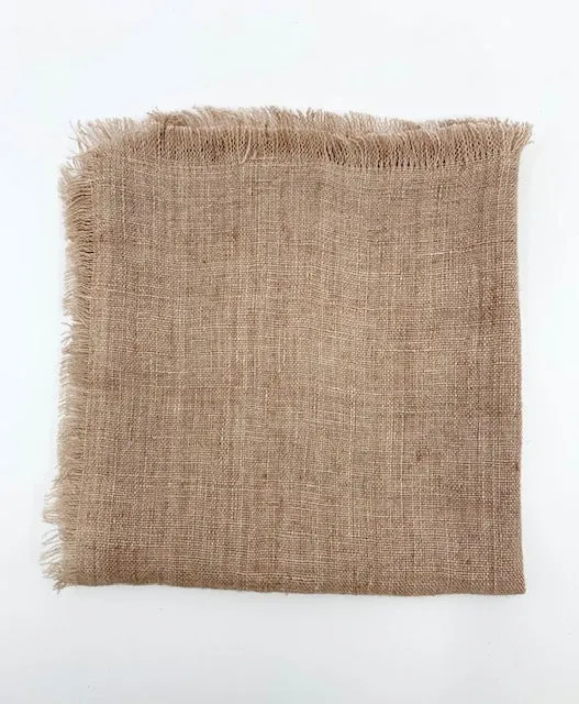 Linen Cocktail Napkins, Set of Four