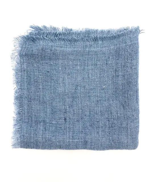 Linen Cocktail Napkins, Set of Four