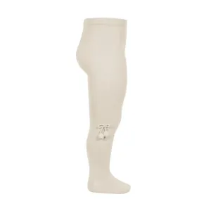 Linen Pom Pom Tights