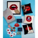 Lips Cocktail Napkins S/4- Jonathan Adler