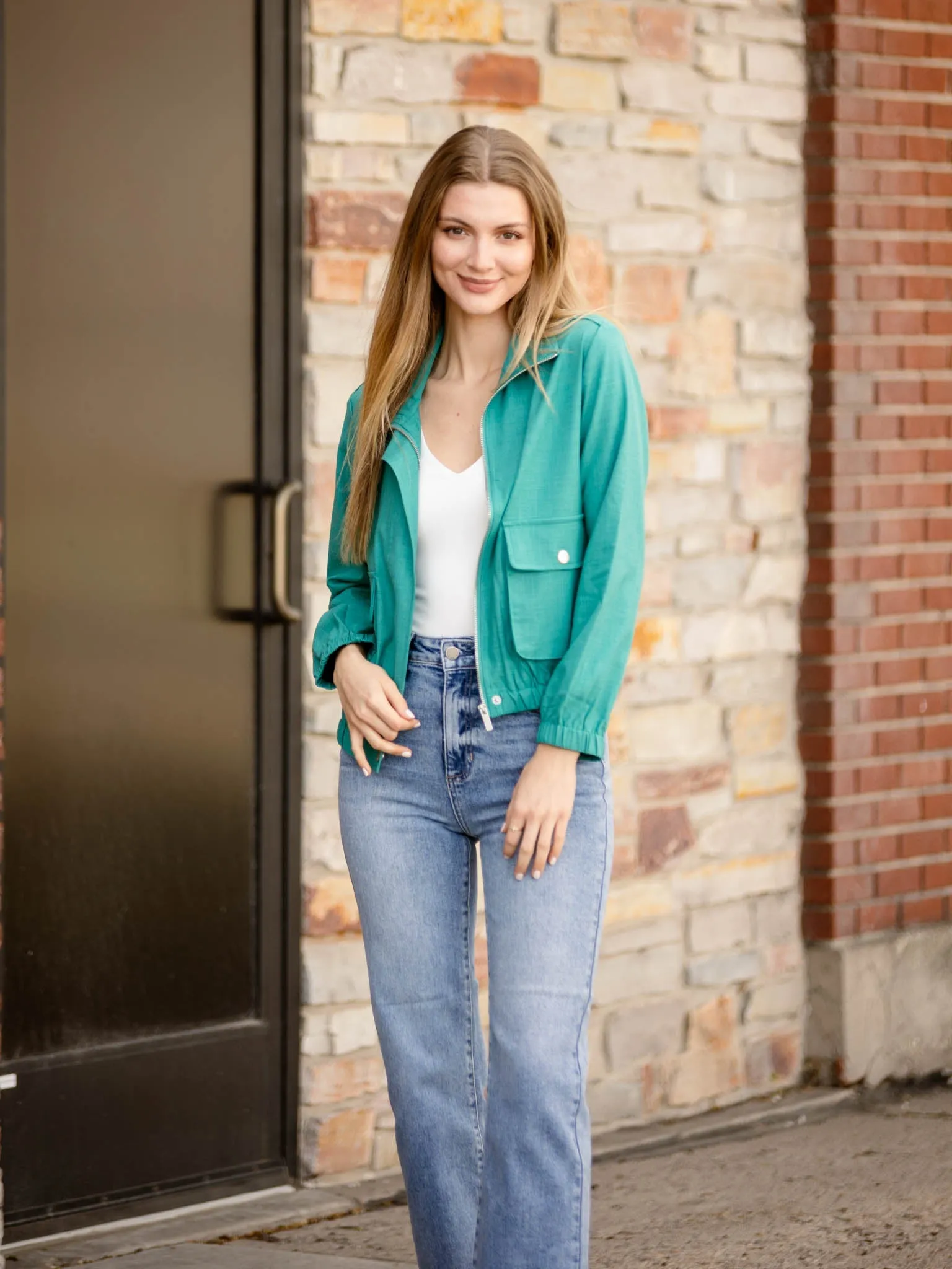 Liverpool Utility Zip Up Jacket
