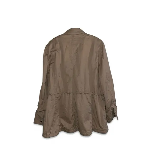 LL Bean utility jacket with inside faux fur lining in size 3XL