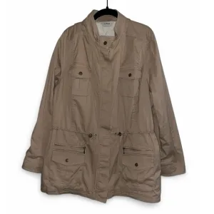 LL Bean utility jacket with inside faux fur lining in size 3XL