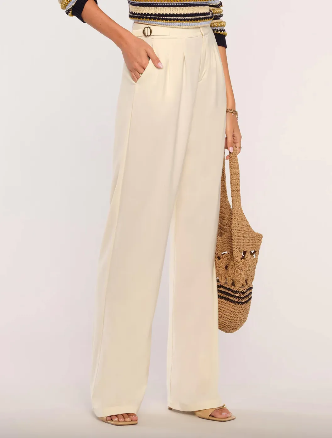 Lucca Pant-Eggshell-Final Sale