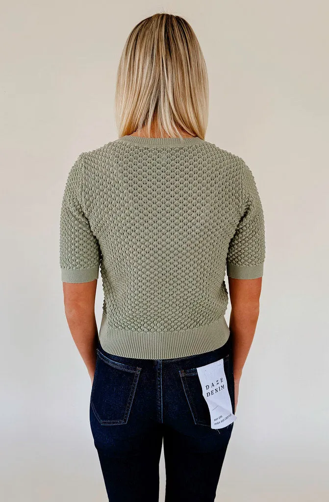 LUCY PARIS ELISE KNIT TOP