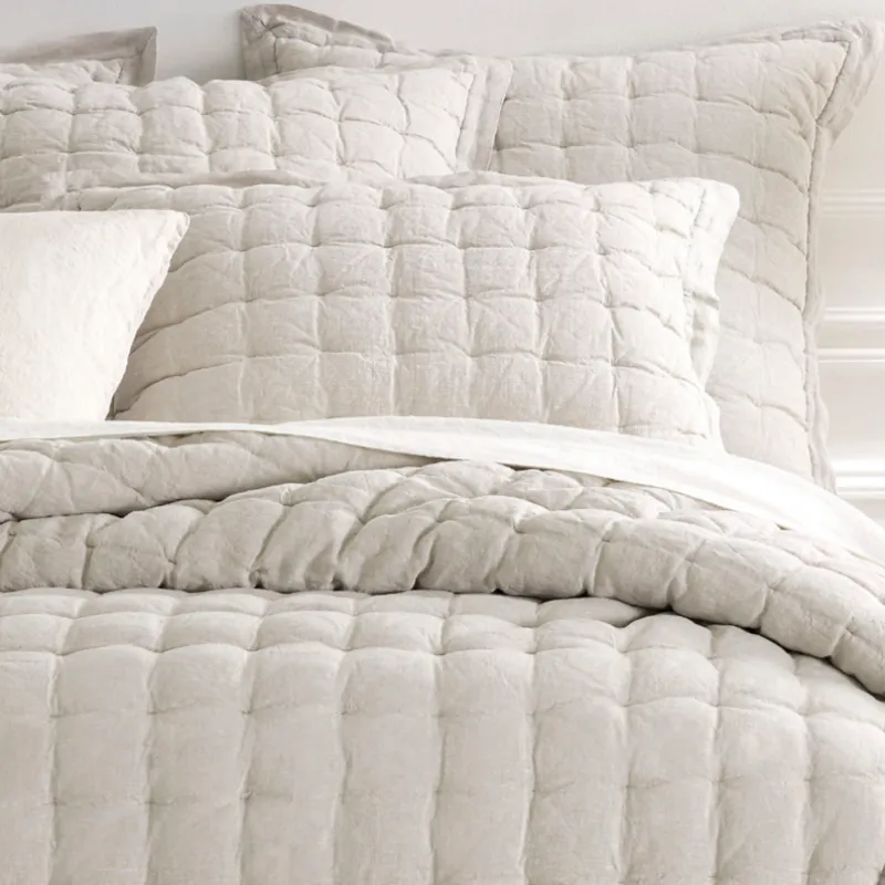 Lush Linen Natural Puff Sham (3 Sizes)