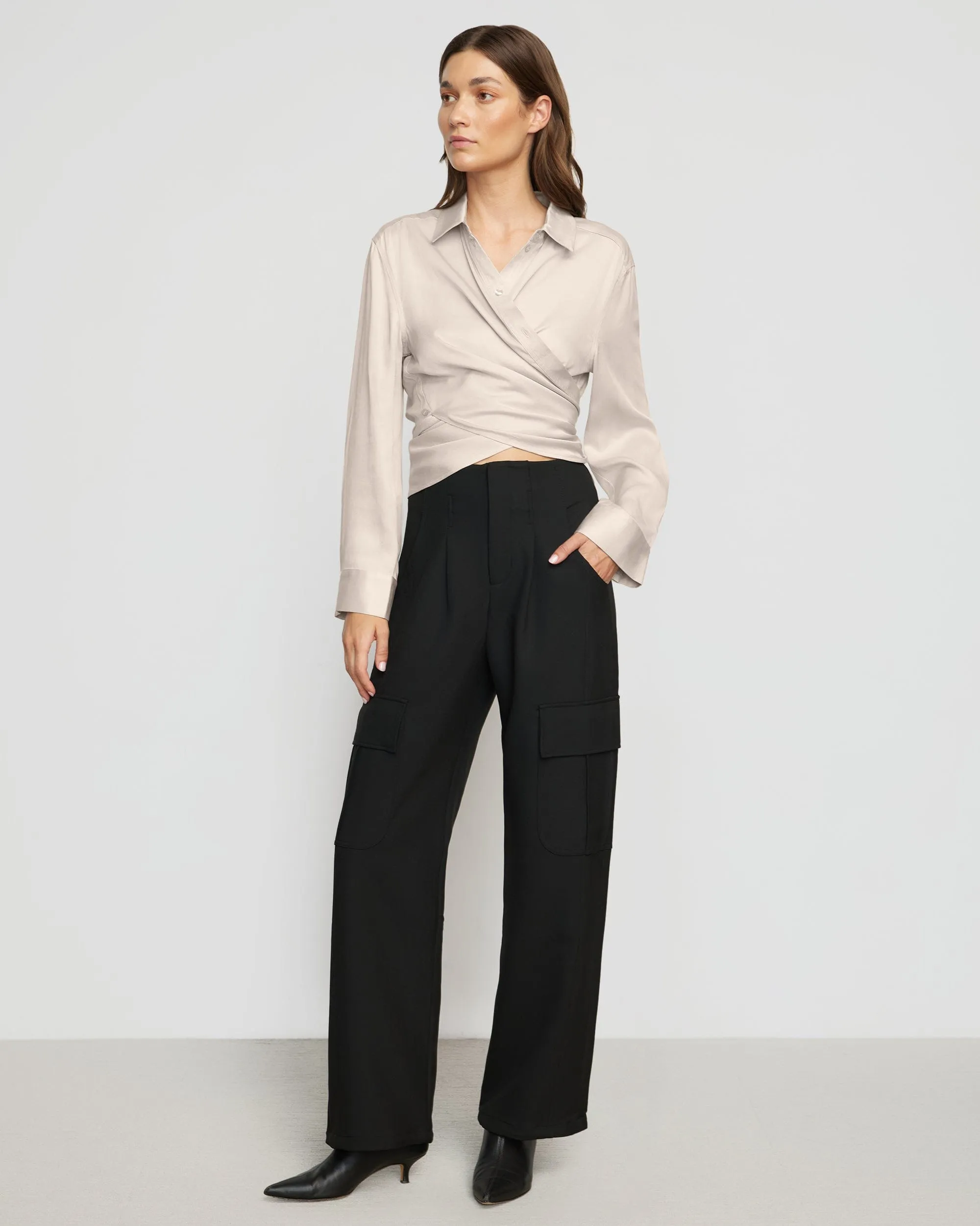 Lynda Tailored Utility Pant