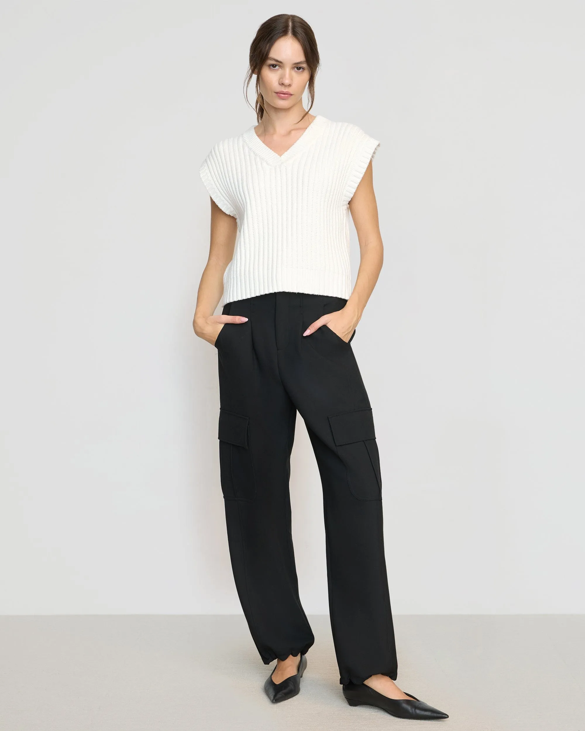 Lynda Tailored Utility Pant