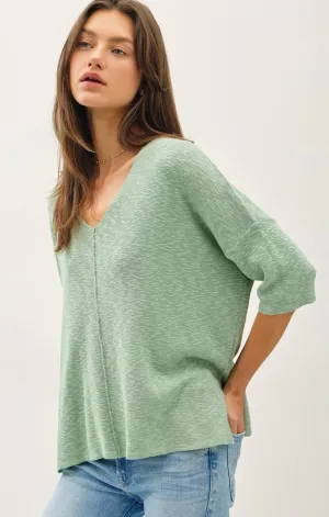 Maci Short Sleeve Sweater