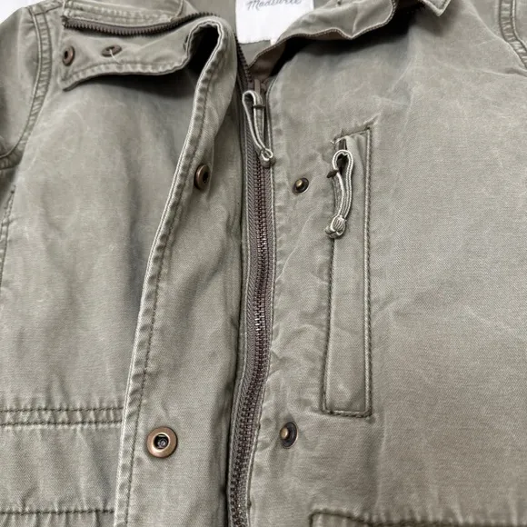 Madewell Passage Jacket Desert Olive Green - Utility Jacket XS
