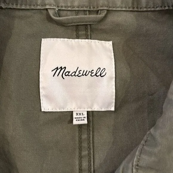 Madewell | Passage Utility Jacket Size XXL Style L2512