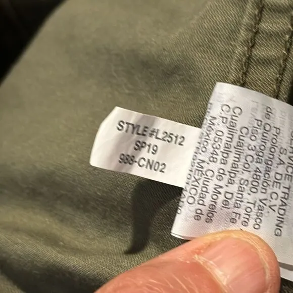 Madewell | Passage Utility Jacket Size XXL Style L2512