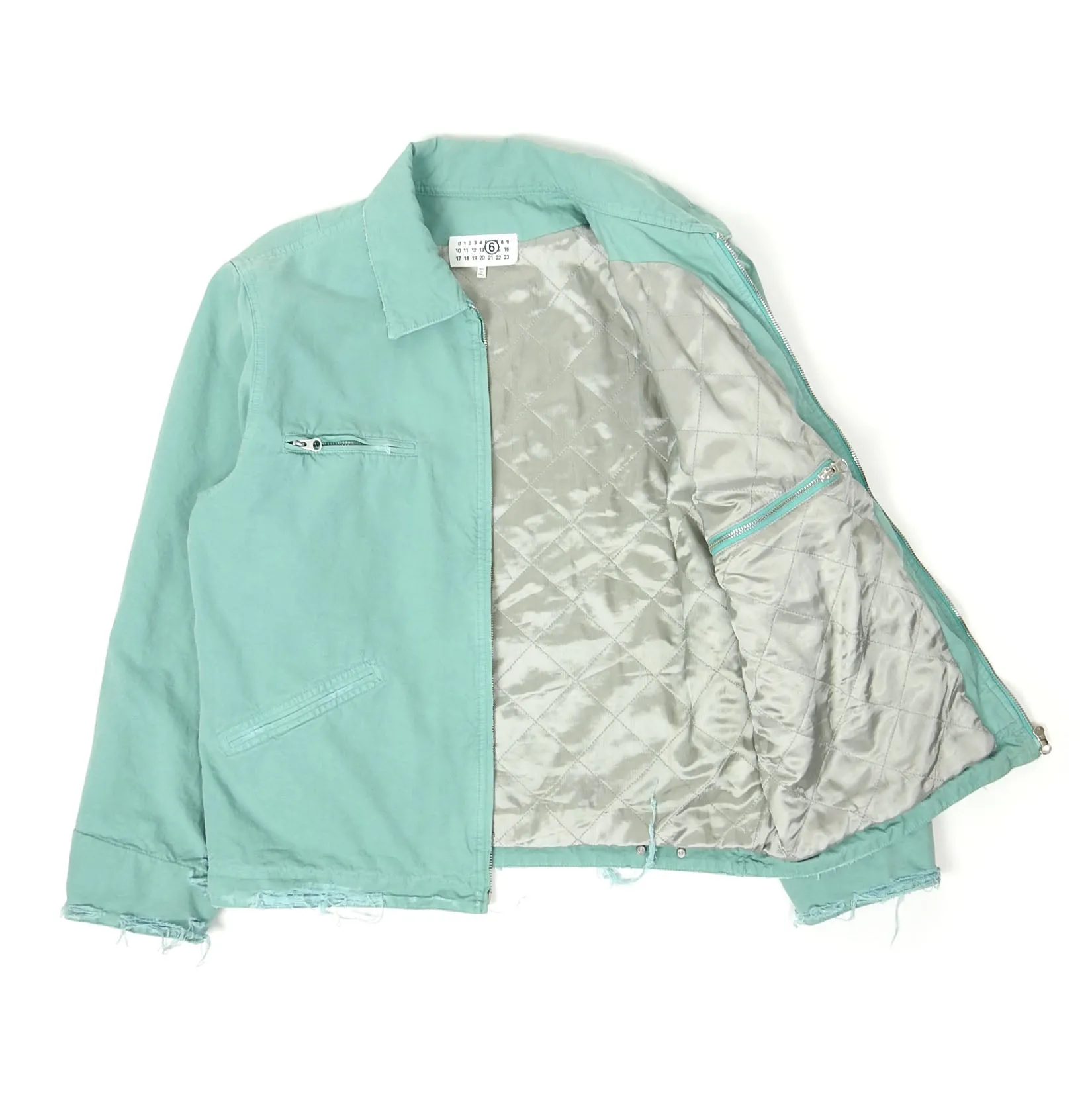 Maison Margiela MM6 Distressed Utility Jacket Size 46