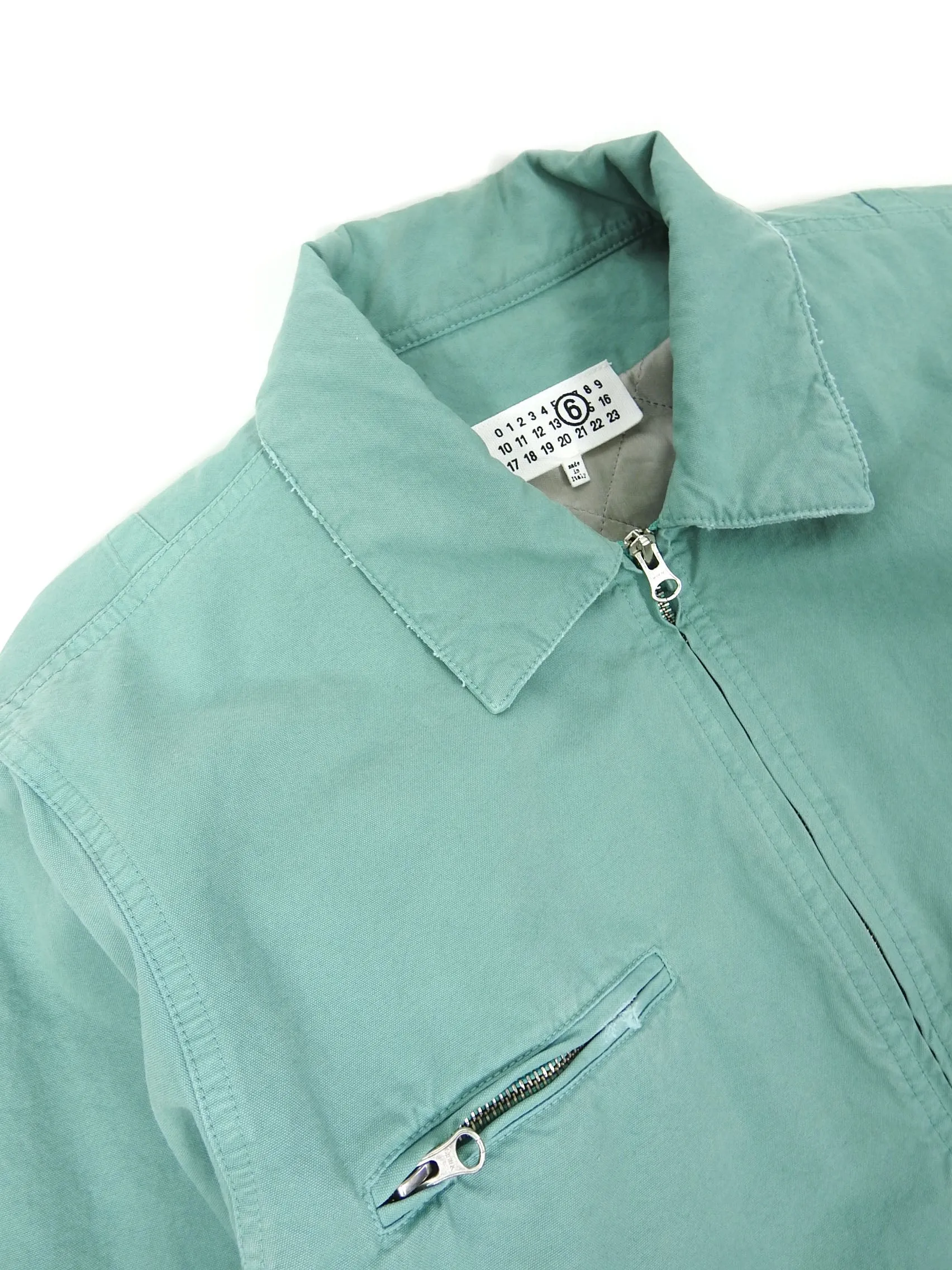 Maison Margiela MM6 Distressed Utility Jacket Size 46
