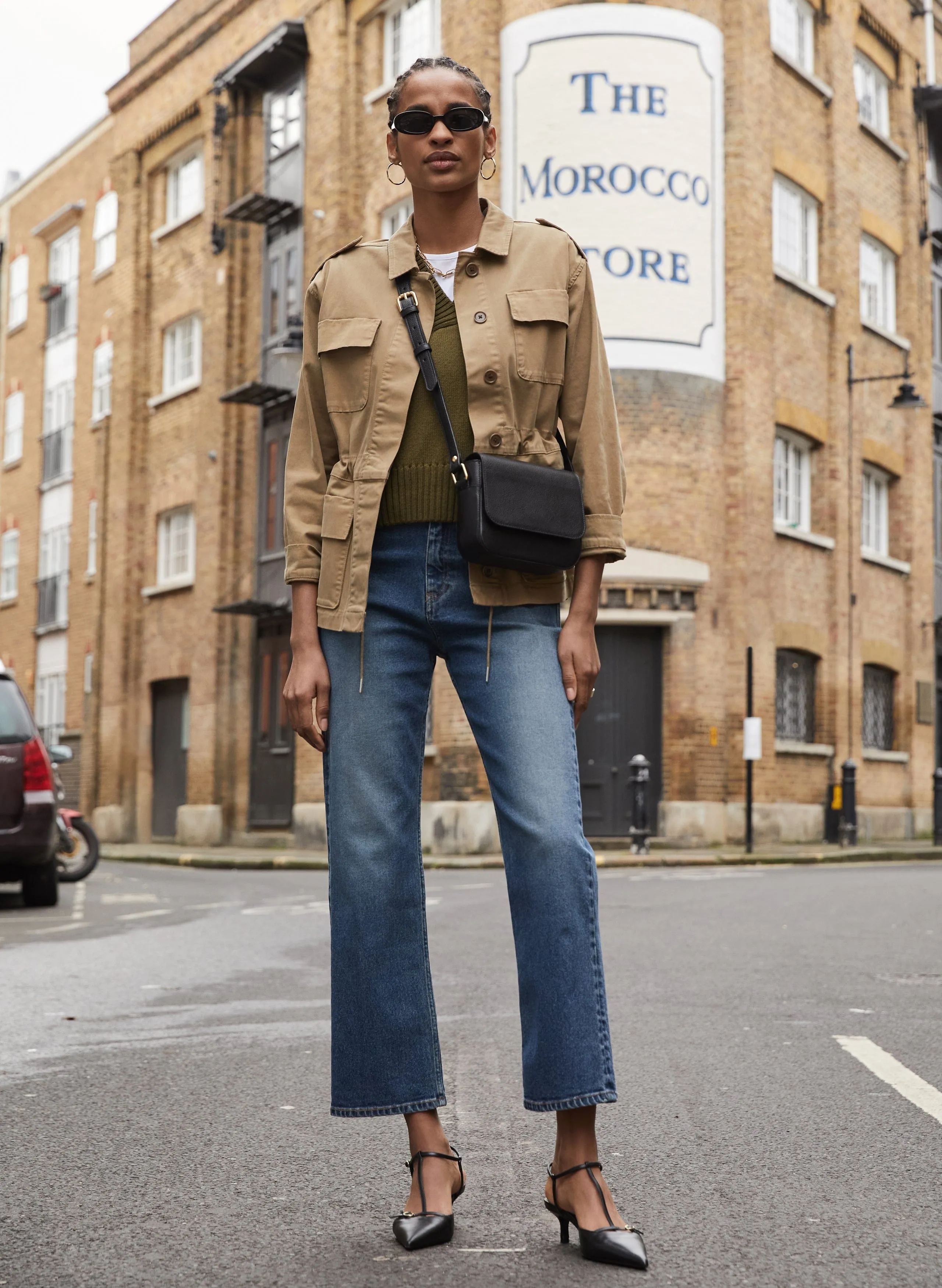 Mattie Organic Cotton Jacket | Taupe