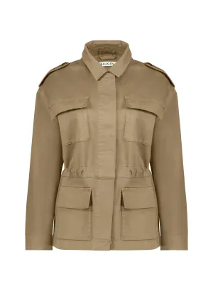 Mattie Organic Cotton Jacket | Taupe