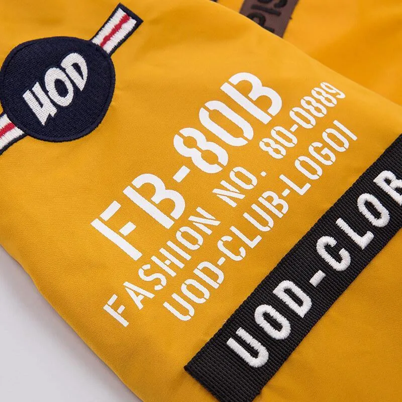 Men's Bomber Jacket Air-force Loose