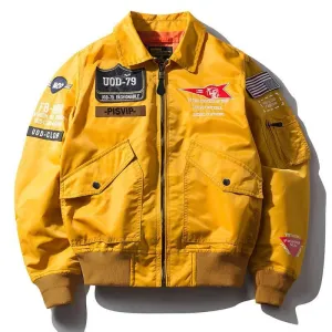 Men's Bomber Jacket Air-force Loose